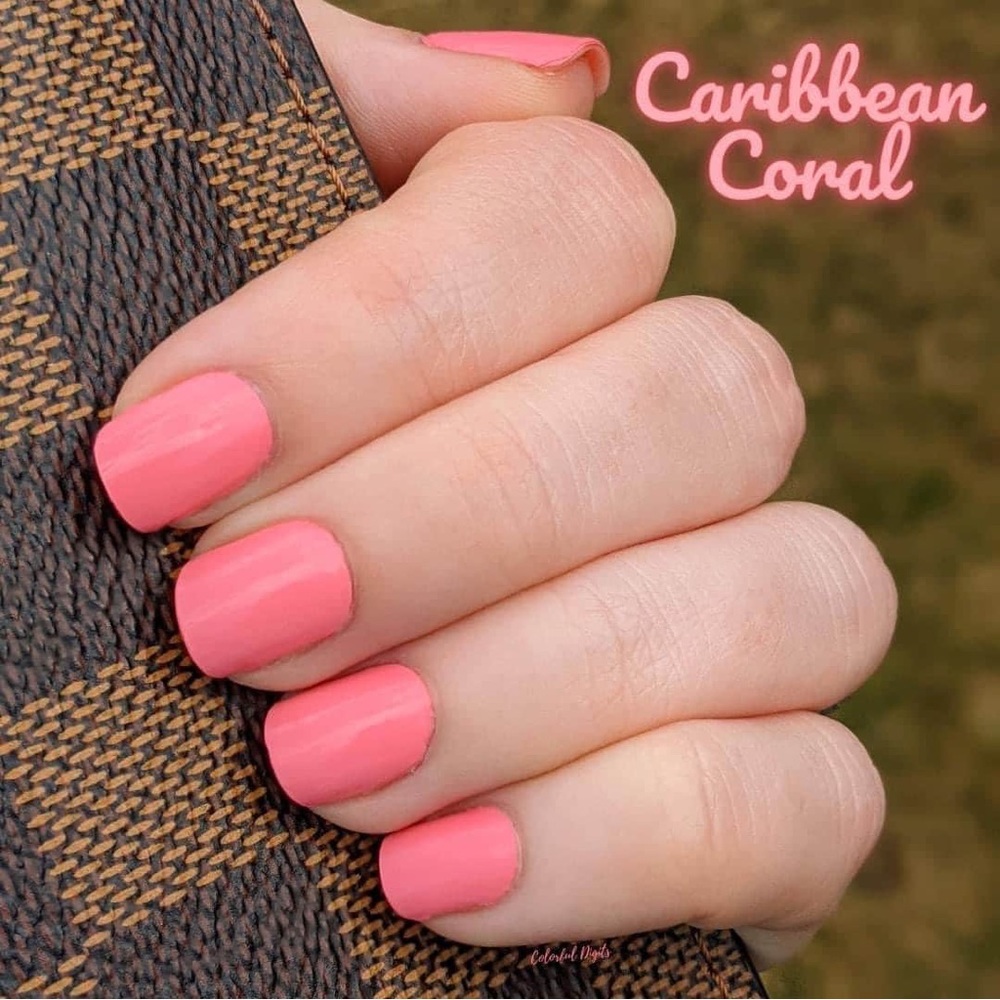 Color Street | Caribbean Coral nail polish strips